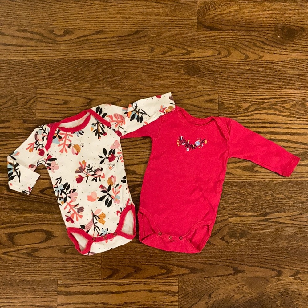 Set of 2 Catimini bodysuits